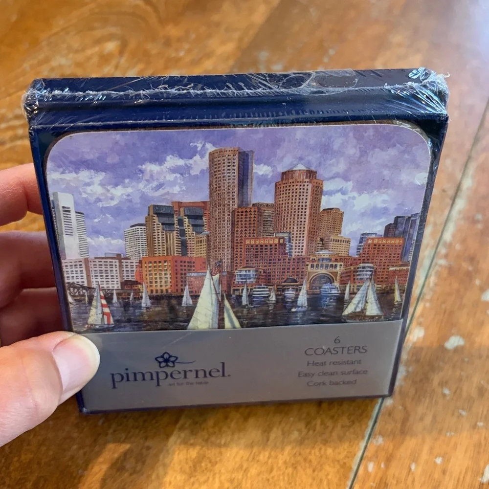 Pimpernel set coasters
